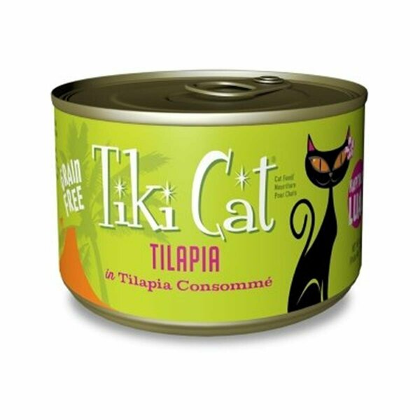 Tiki 6 oz Tilapia Luau Cat, 8PK 759075